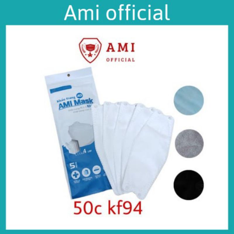 Khẩu trang 4D - KF94 MASK 1 CÁI CHÍNH HÃNG