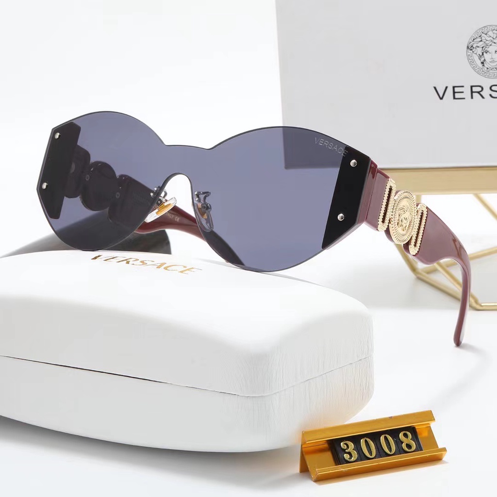 Kính Mát Versace 2021 Gọng Lớn Chống Tia UV Thời Trang Hàn Quốc Cho Nam Nữ