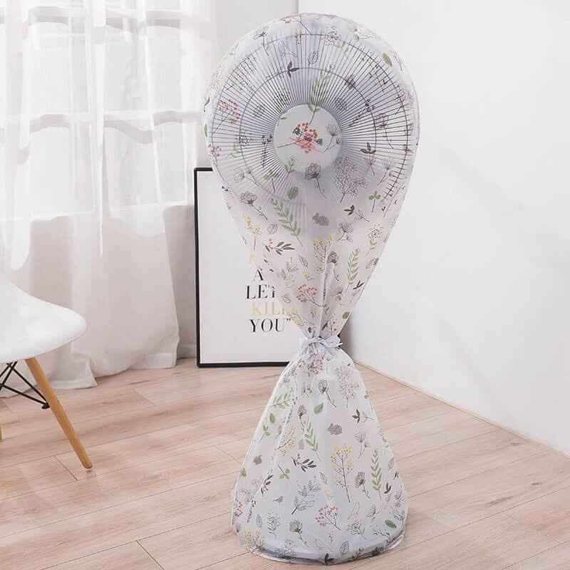 Bọc quạt cây chống bụi - bọc toàn thân KT 90x60cm HÀNG ĐẸP có khóa kéo