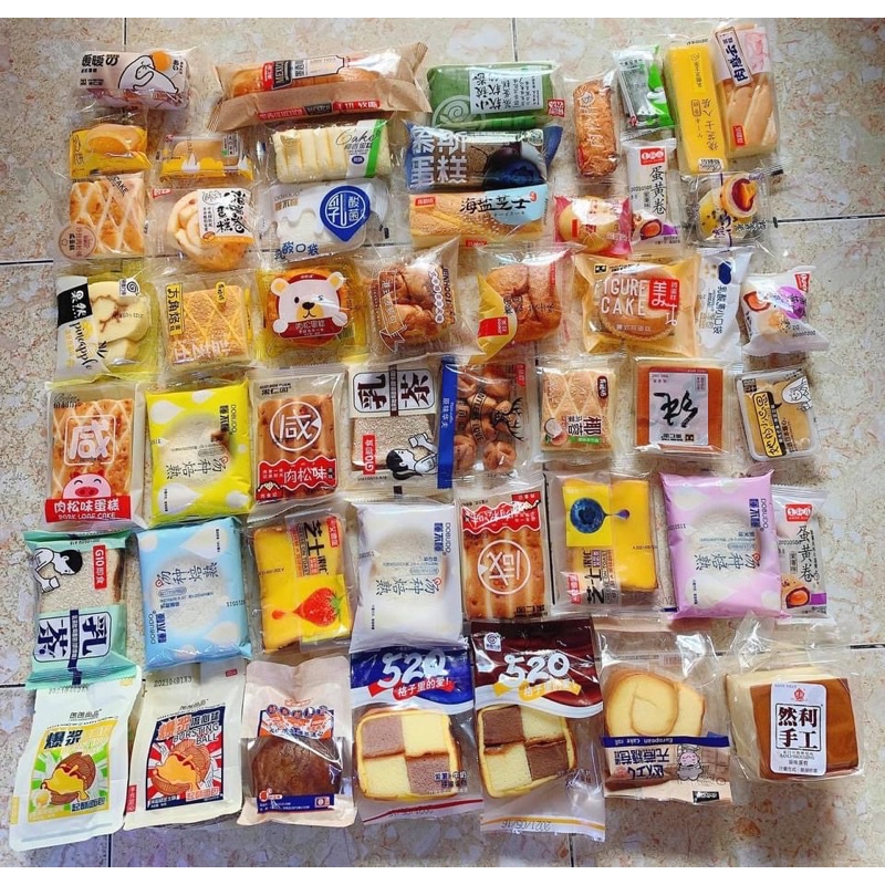 BÁNH ĐÀI LOAN MIX ĐỦ VỊ 1KG DATE LUÔN MỚI HÌNH TỰ CHỤP- TOÀN BÁNH NGON ☺️