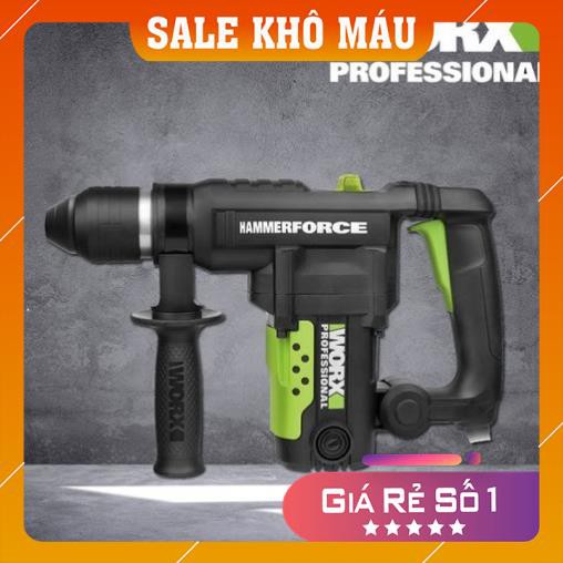 Máy khoan búa 1010W 26mm Worx Green WU326P, Máy Khoan Chất Lượng Cao