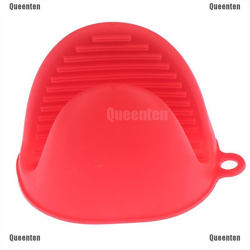 ★Queen 1PC Anti-scald Silicone Insulated Heat Pot Glove Microwave Oven  Hot Plate Clip