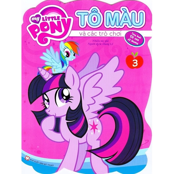 Sách - My Little Pony - Tô Màu Và Các Trò Chơi 3