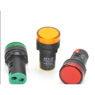 ĐÈN LED BÁO PHA PHI 22 ĐỎ VÀNG XANH LÁ