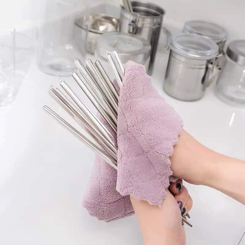 KHĂN LAU ĐA NĂNG 2 MẶT SIÊU MỀM, SIÊU THẤM