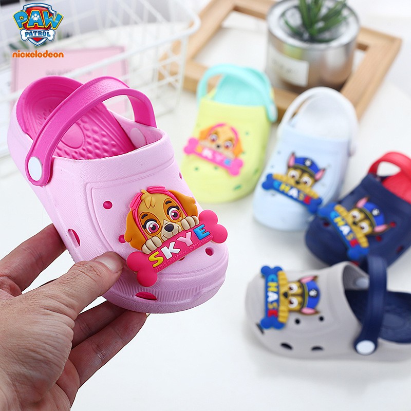 Xăng đan Họa Tiết Hoạt Hình 2021 Cho Bé Dép Paw Patrol Bé Trai (Dép In Hình Biệt đội chó Cứu Hộ)