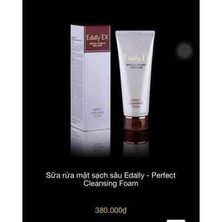 Sữa rửa mặt sạch sâu Edally EX - Perfect Cleansing Foam