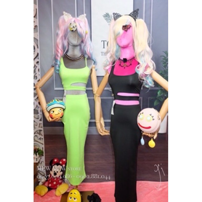 Đầm body màu neon ❌❌❌ 316