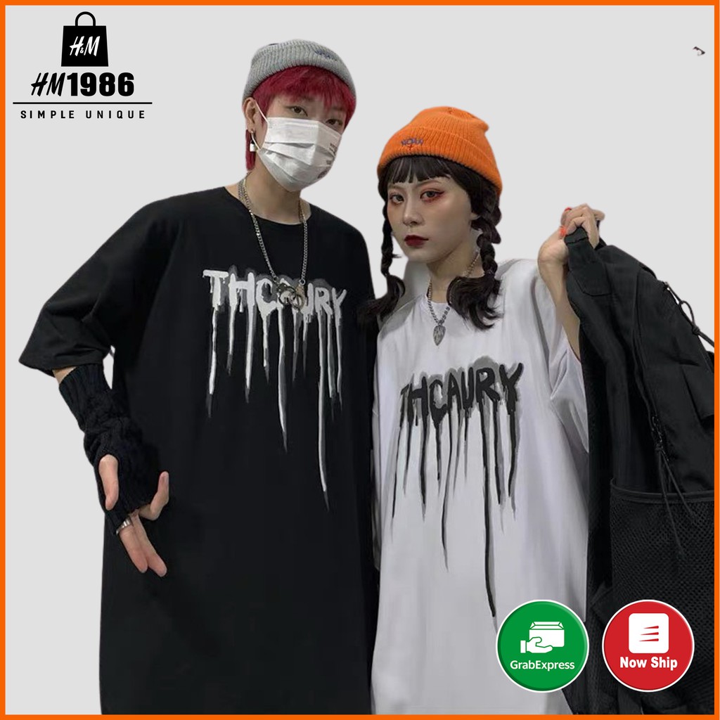 Áo thun nam nữ unisex tay lỡ form rộng 3122 , Áo thun form rộng Oversize trơn cao cấp HM1986