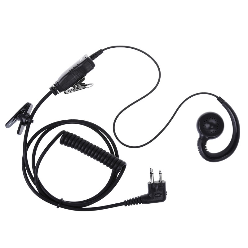 Tai Nghe 2 Pin Wili Xoay 180 ° Kèm Mic Cho Bộ Đàm Motorola Gp300