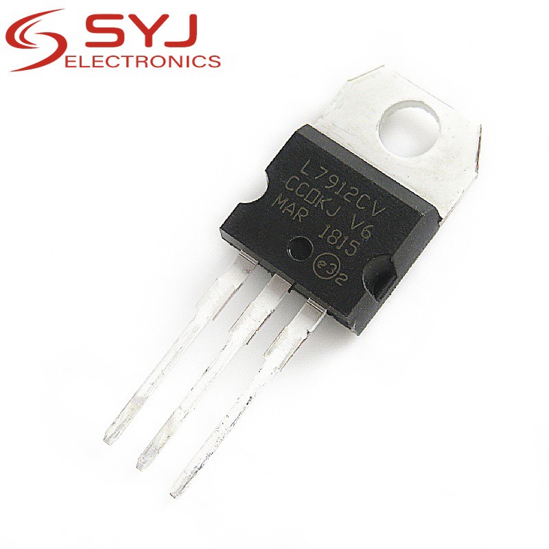 Set 10 Linh Kiện Điện Tử L7912Cv L7912 7912 Lm7912 Mc7912 To-220