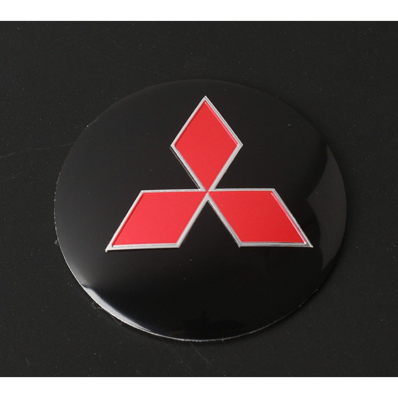 Miếng dán nắp giữa lốp xe cho xe ô tô Mitsubishi