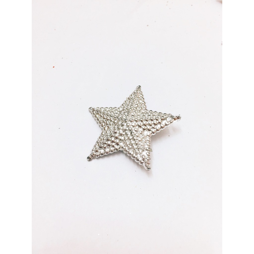 Bộ 05 ngôi sao trang trí giáng sinh trang trí cây thông lễ hội noel