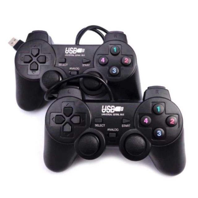 Bộ 2 tay cầm chơi game đôi PC/Laptop cổng USB xịn sò