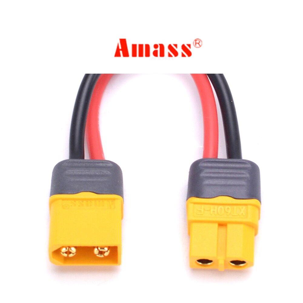 [HCM] - Dây nguồn 14AWG cho PDB | ESC | Pin Lipo Amass hàn sẵn jack XT60 dài từ 10cm-12cm