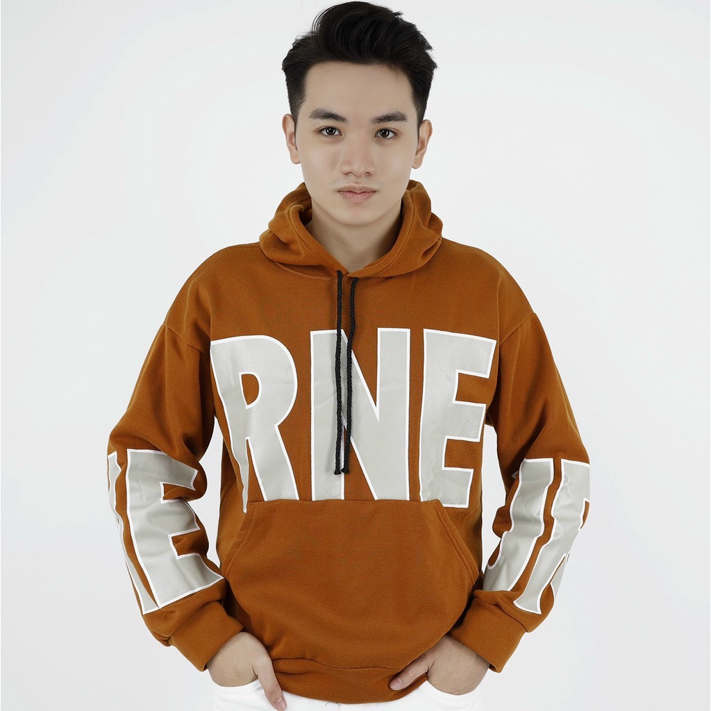 Áo hoodie nam form rộng vải nỉ dày dặn, siêu co giãn chuẩn form thời trang cao cấp thời trang Hpfashion - KVAHD11