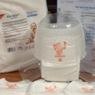 [Siêu Rẻ] Combo 100 bỉm quần Eboly M,L,Xl,XXL [Chính Hãng]