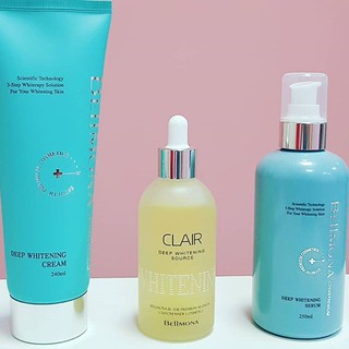 Bellmona Clair Deep Whitening Source 100ml - Tinh chất dưỡng ẩm, dưỡng sáng, hỗ trợ da đều màu