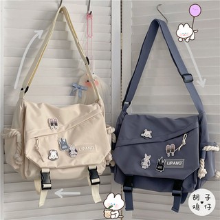 [RẺ VÔ ĐỊCH] Túi Đeo Chéo Canvas Cỡ Lớn Thời Trang Hàn Quốc Học Sinh Sinh Viên Đi Học , Đi Chơi