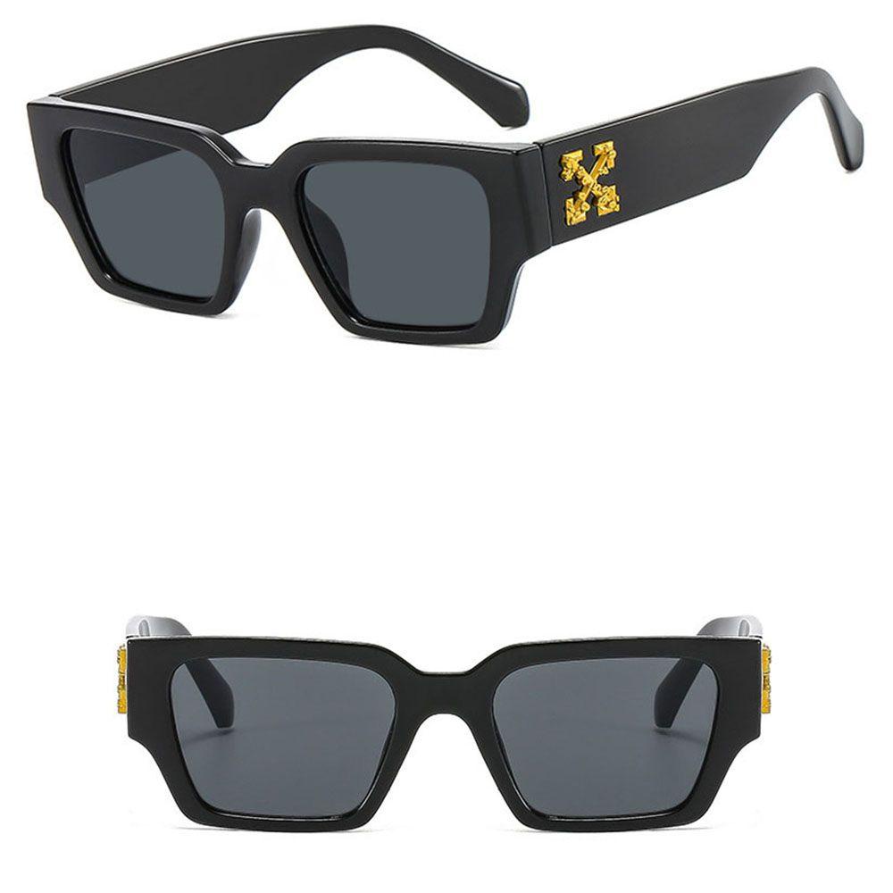 Kính Mát Gọng Vuông Phong Cách Hàn Quốc Vintage WMES15H Thời Trang Cho Nam Và Nữ