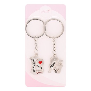 Móc khóa cặp đôi tình yêu love forever hl100001
