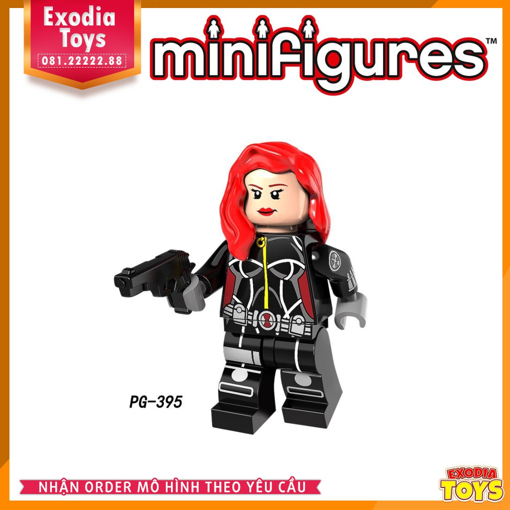 Xếp hình minifigure nhân vật siêu anh hùng Marvel - Đồ Chơi Lắp Ghép Sáng Tạo - POGO 8108