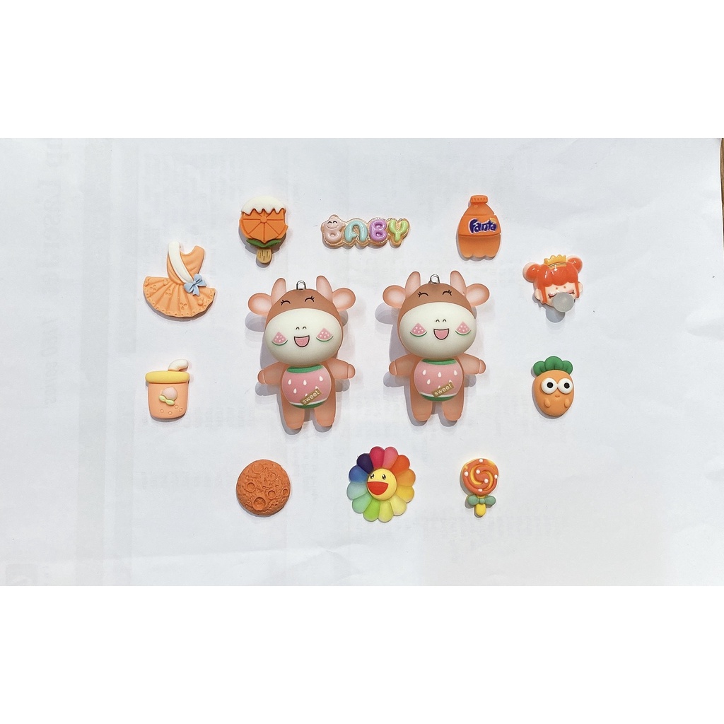 Set Charm /Jibitz gắn dép CROCS hàng cao cấp con to