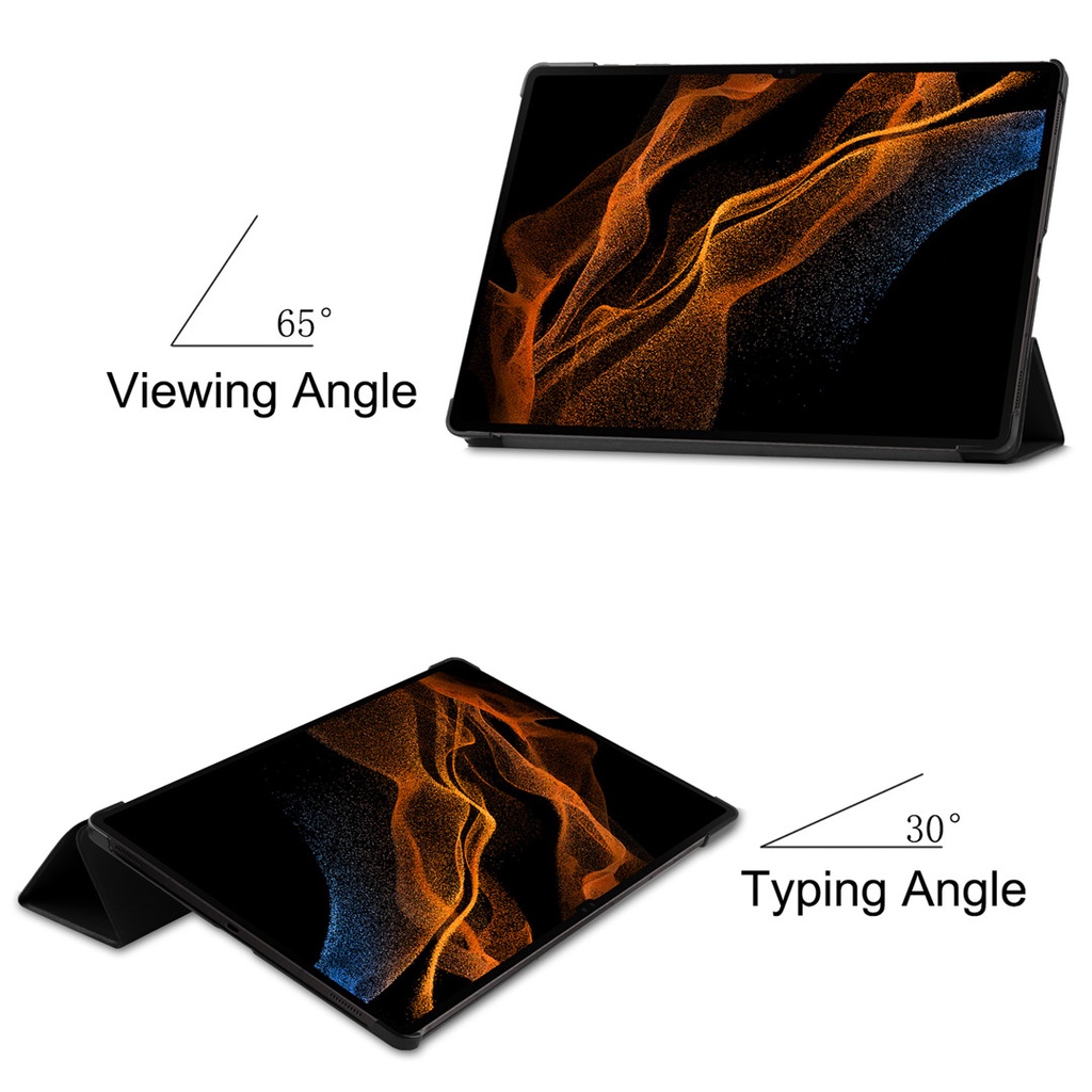 Bao Da Máy Tính Bảng PU Siêu Mỏng Kiêm Giá Đỡ Cho samsung galaxy tab s8 ultra tab s8 ultra 14.6 inch 2022