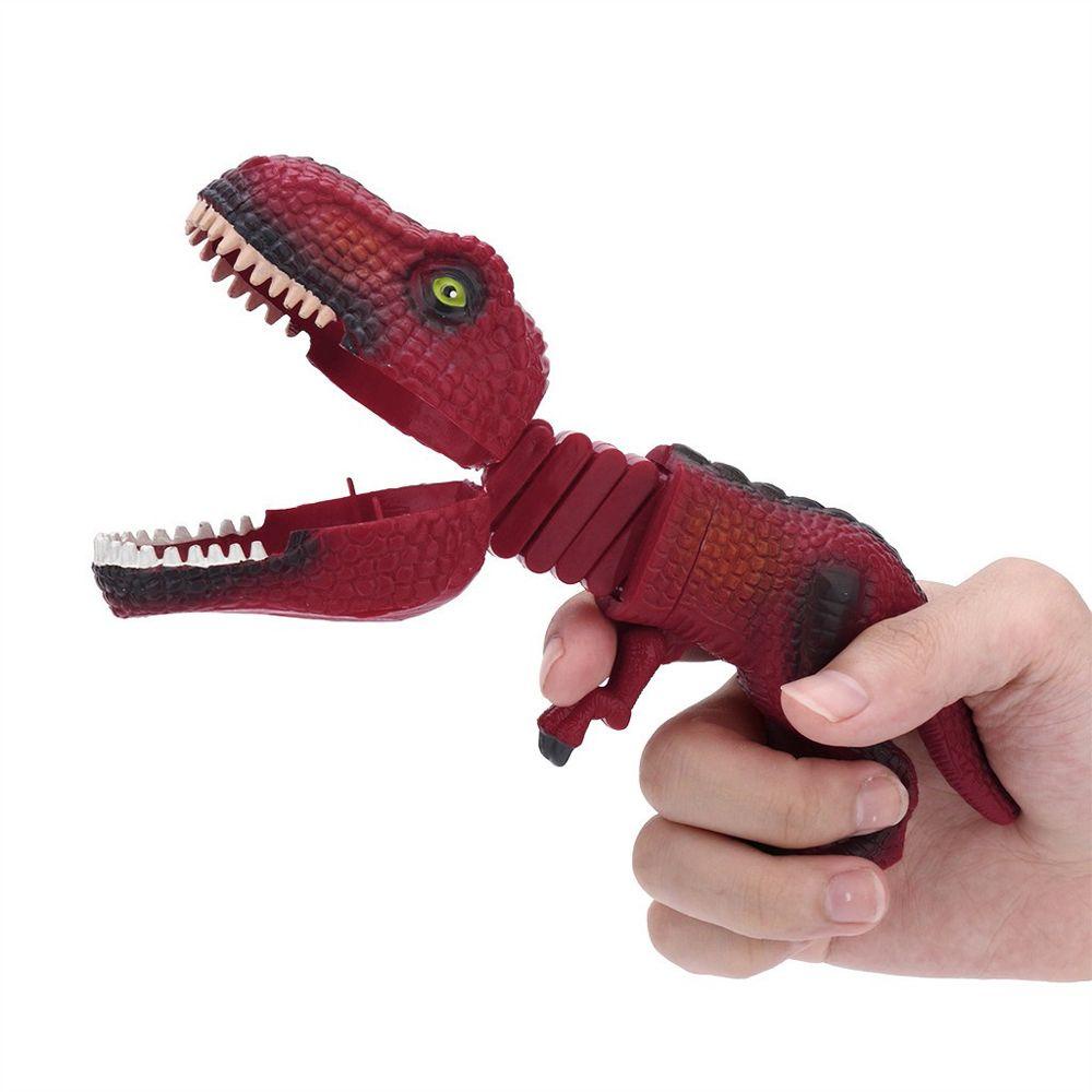 JARRED Funny Animal Claw Chomper Toy Classic Snapper Dino Toys Dinosaur Grabber Toys Figures toy Creative Animal Tyrannosaurus Hungry Dinosaur Novelty Dinosaur Bite Game/Multicolor