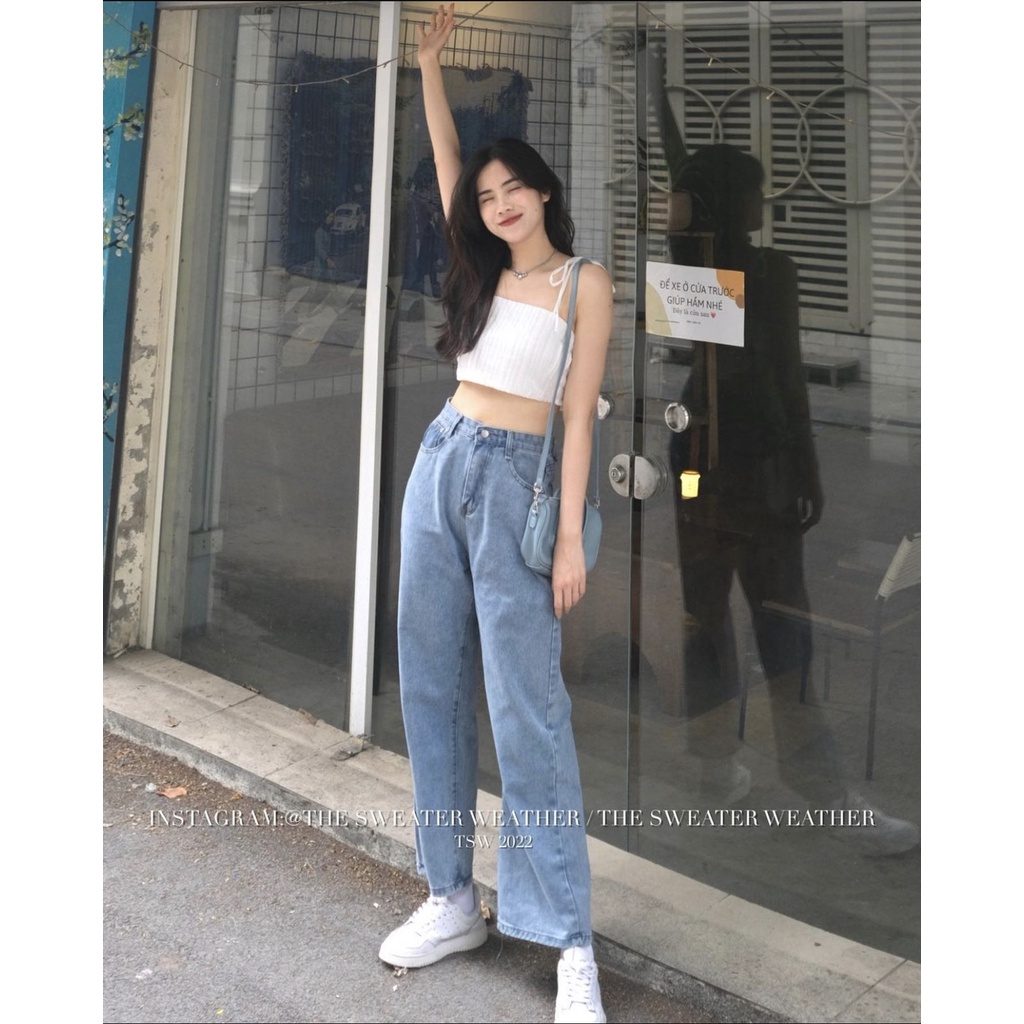 Áo 2 Dây Thắt Nơ Chun Lưng Cá Tính, Áo 2 Dây Xếp Ly Co Giãn