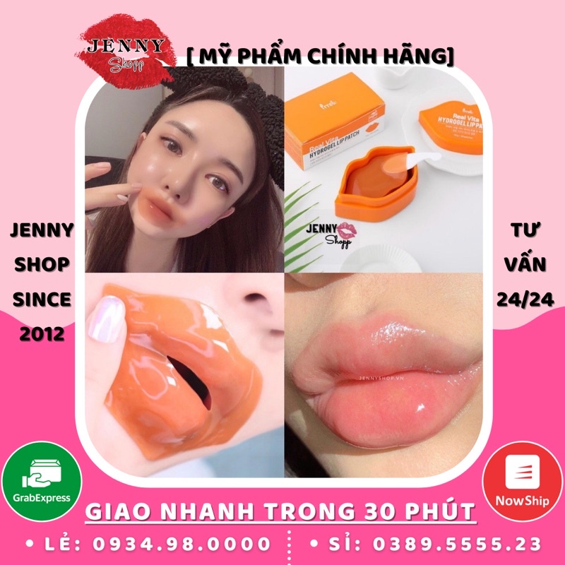 Mặt Nạ Môi Prreti Real Vita Hydrogel Lip Patch Hộp 30 Miếng