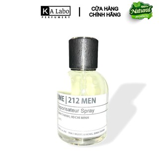 Nước hoa nam 212 men by kalabo 50ml lưu hương lâu 8-12h