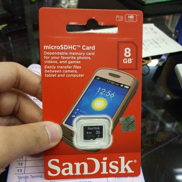 Thẻ Nhớ Sandisk 8gb Class 4