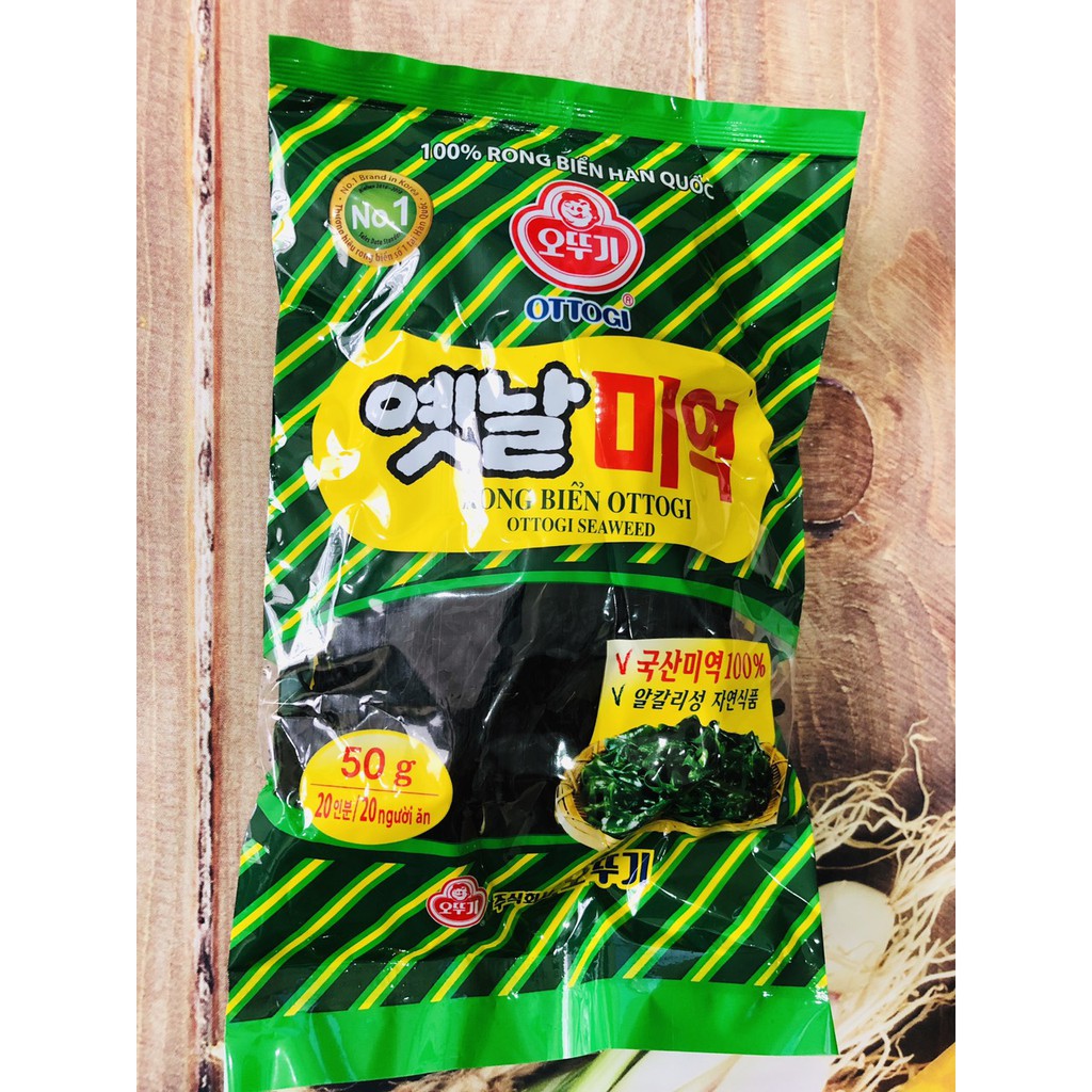 Rong biển khô nấu canh gói 20g