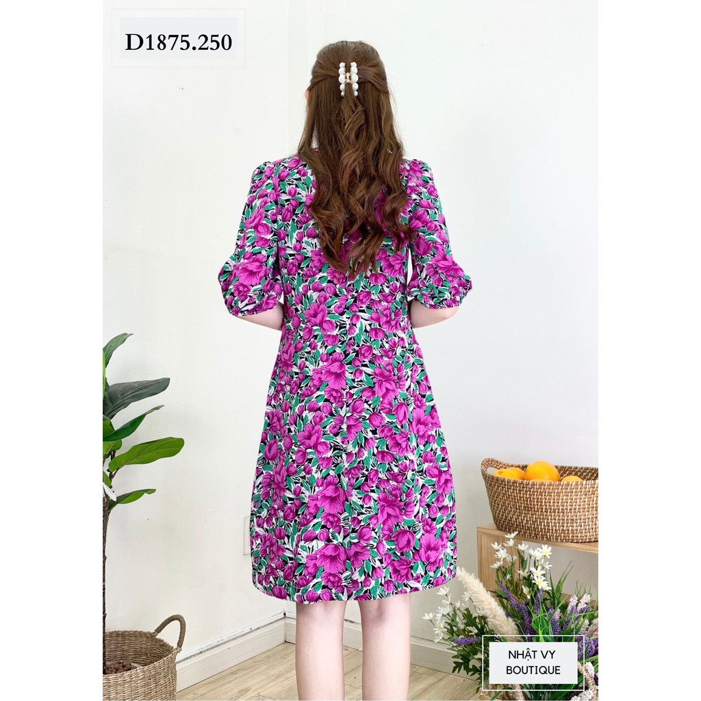 Đầm suông đẹp tay ngắn - NHATVY D1875