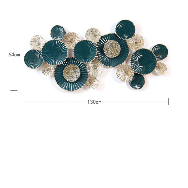 Tranh sắt treo tường trang trí nghệ thuật DNS331 sang trọng hiện đại (KT130cm x 64cm)