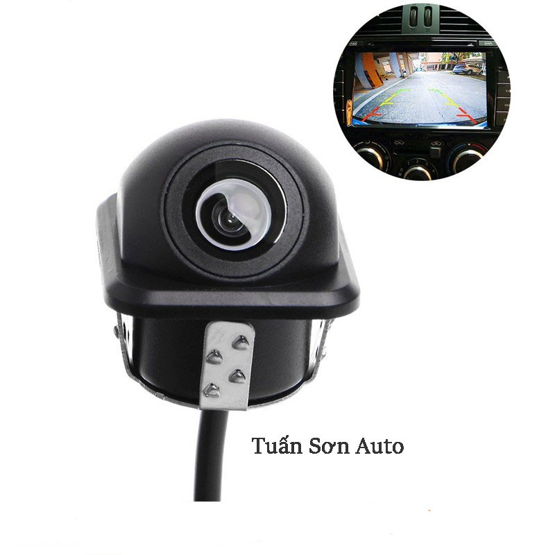 Camera cập lề ô tô AHD mũ rơm có thang chia vạch thông minh | BigBuy360 - bigbuy360.vn