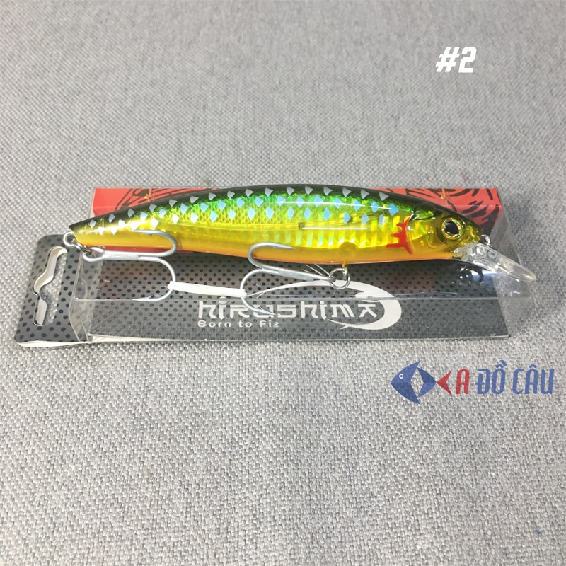 Mồi giả Samurai Hirushima câu gành biển, cá Nhồng, Hồng, Mú chạy cá Thu