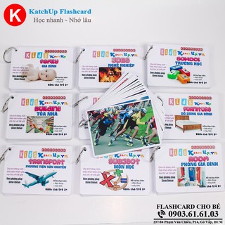 COMBO Flashcard Tiếng Anh Cho Bé 20 chủ đề | KatchUp