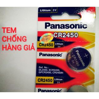 Pin CR2450 Panasonic - 1 viên pin đồng xu CR2450