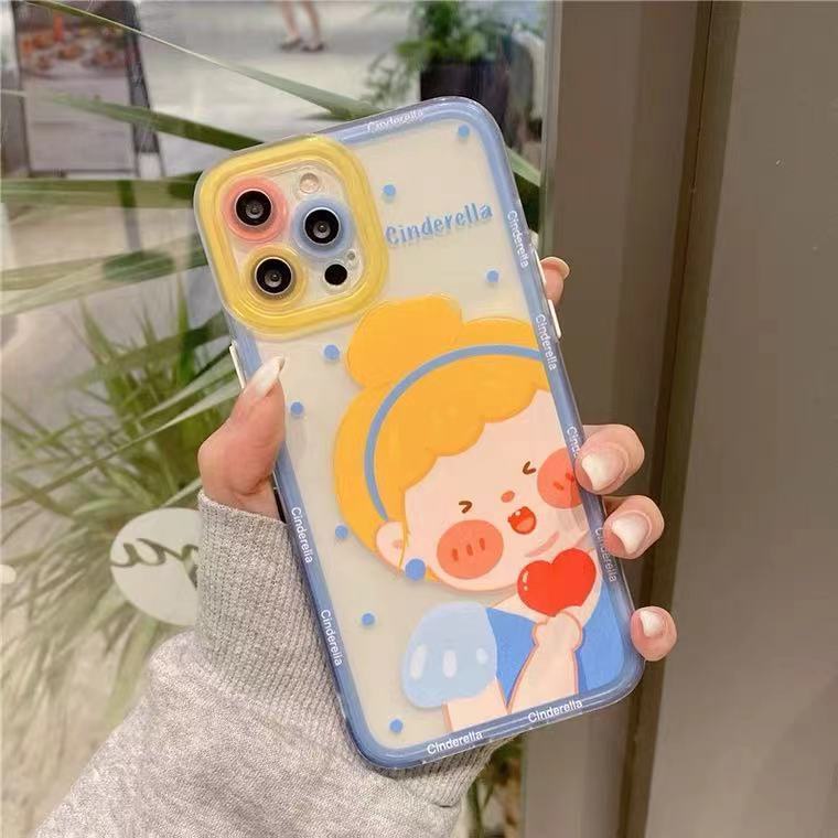 Phù Hợp Ốp Điện Thoại TPU Mềm Chống Trầy Cho IPhone 13 12 11 Pro Max 13 12 11 Pro 13 12 Mini X Xr Xs Max 6 6s 7 8 Plus