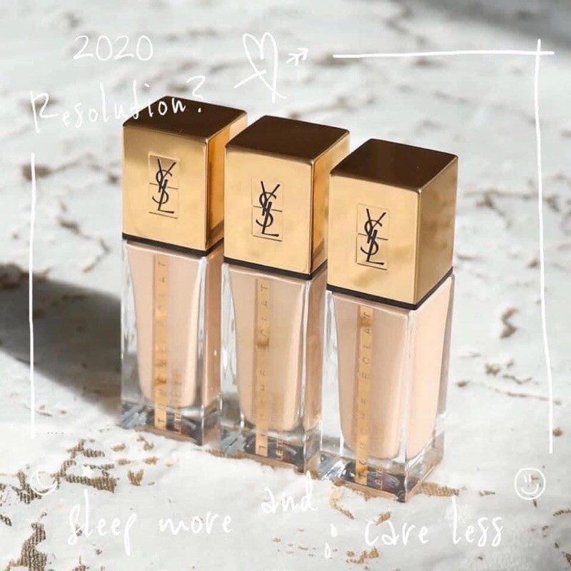 Sample kem nền Ysl Toyche Eclat Le Teaint Creme 1ml tone B20 date 2/2023