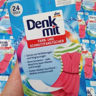 Giấy Hút Màu Quần Áo Denkmit Farb- & Schmutzfangtücher🔸Nhập Khẩu Đức🔸