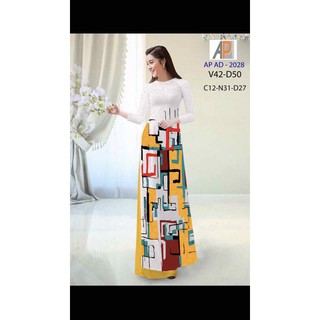 vải áo dài lập thể 