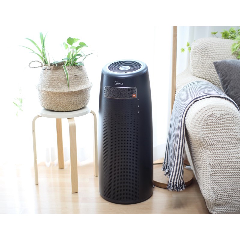 Máy lọc không khí Winix TOWER QS tích hợp nghe nhạc với loa Bluetooth JBL