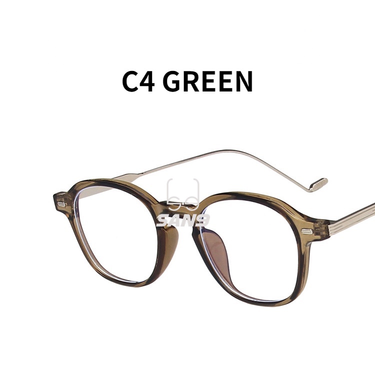 Mắt kính gọng kim loại chống tia sáng xanh