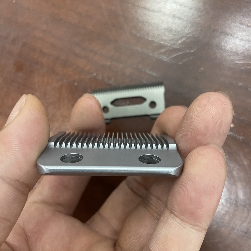 Lưỡi tông đơ cắt tóc đã mài chuốt,chất liệu cao cấp, sử dụng các loại tông đơ kemei,pop...