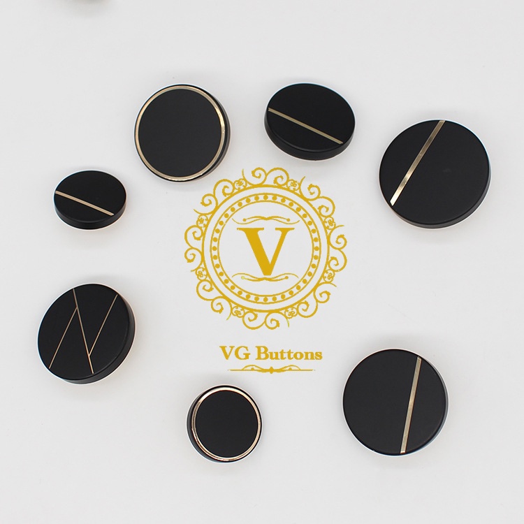 Cúc kim loại cao cấp, Khuy áo phẳng, phù hợp áo vest nam và nữ, quần tây, áo khoác măng tô, áo khoác dạ