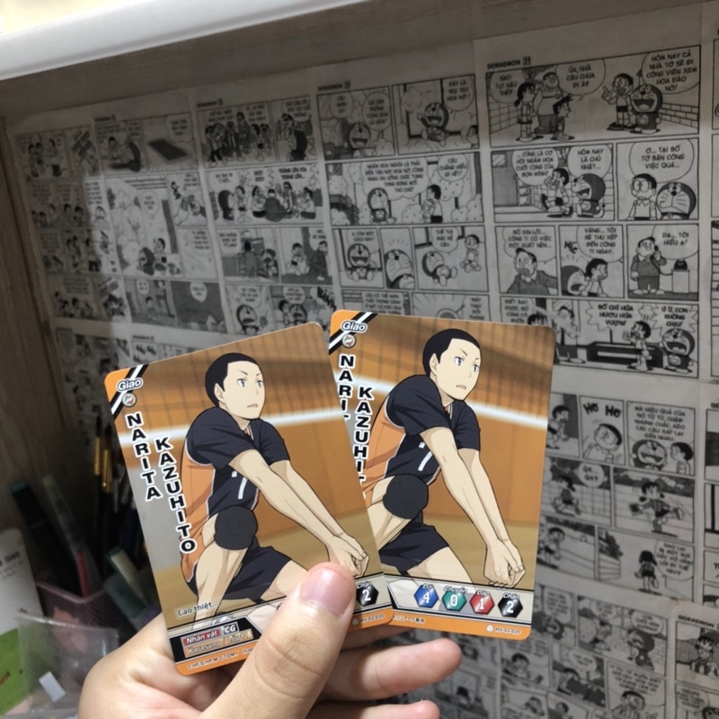 Pass card game haikyuu phiê bản việt