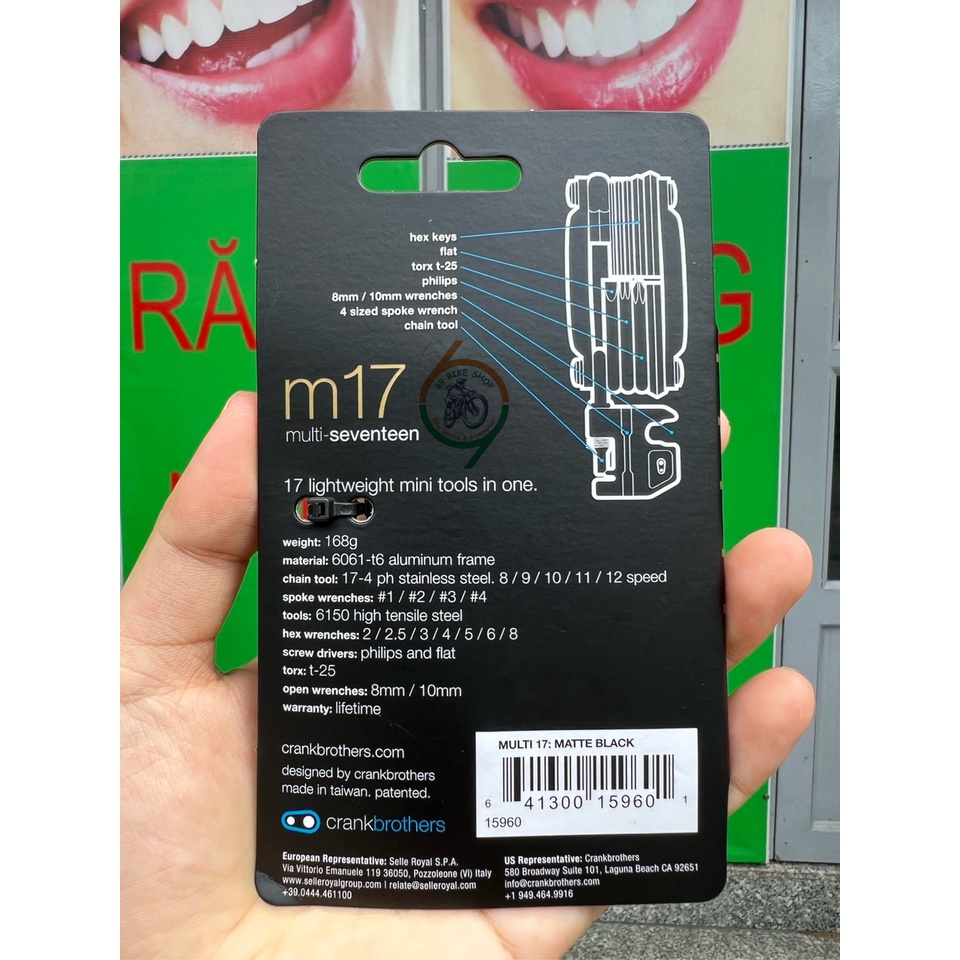 69bikeshop_ TOOL MINI ĐA NĂNG CRANKBROTHERS M17